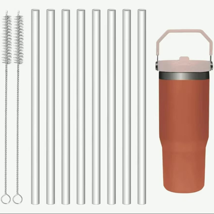 Pack of 8 replacement straws